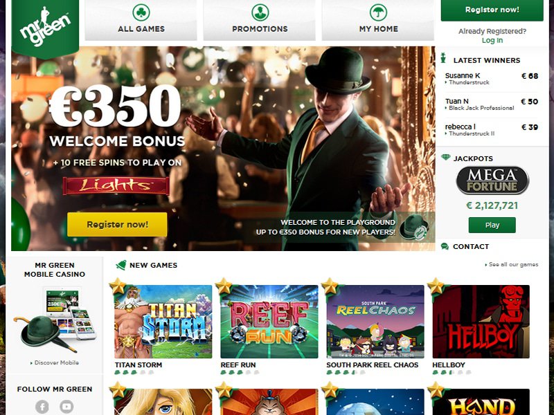 Top 10 Canadian MrGreen Casino Canadian Review
